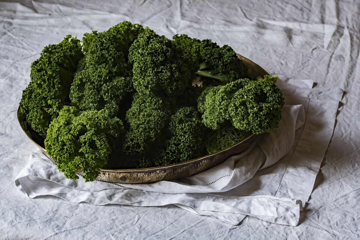 Grünes Gemüse ist eine gute Quelle für Vitamin K