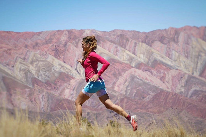 Alexandra ist die Gewinnerin des Trailrunnin-Camps-