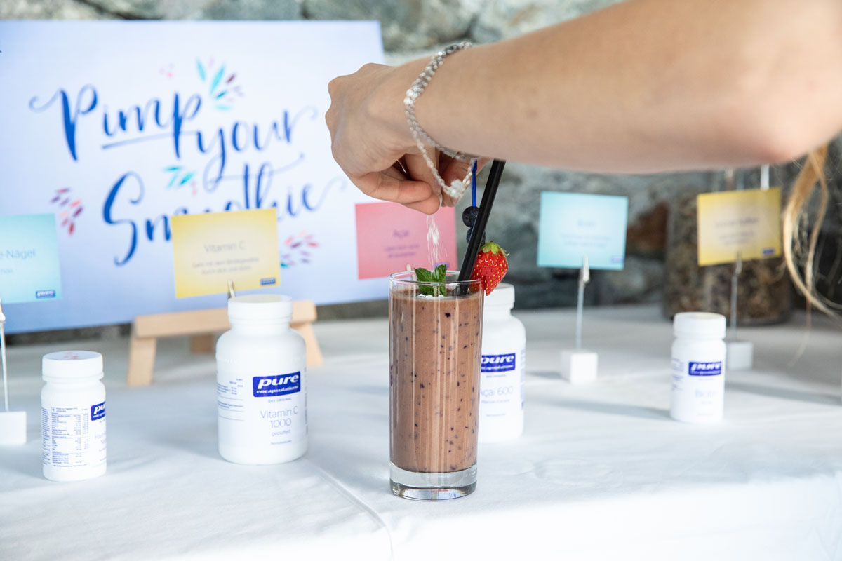 Pimp your Smoothie mit Vitaminen