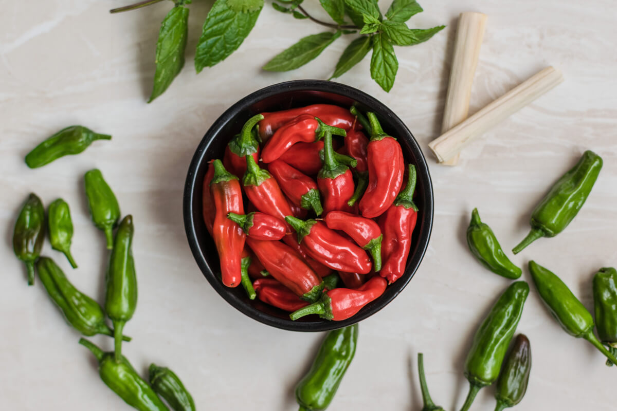 Paprika ist besonders reich an Vitamin C