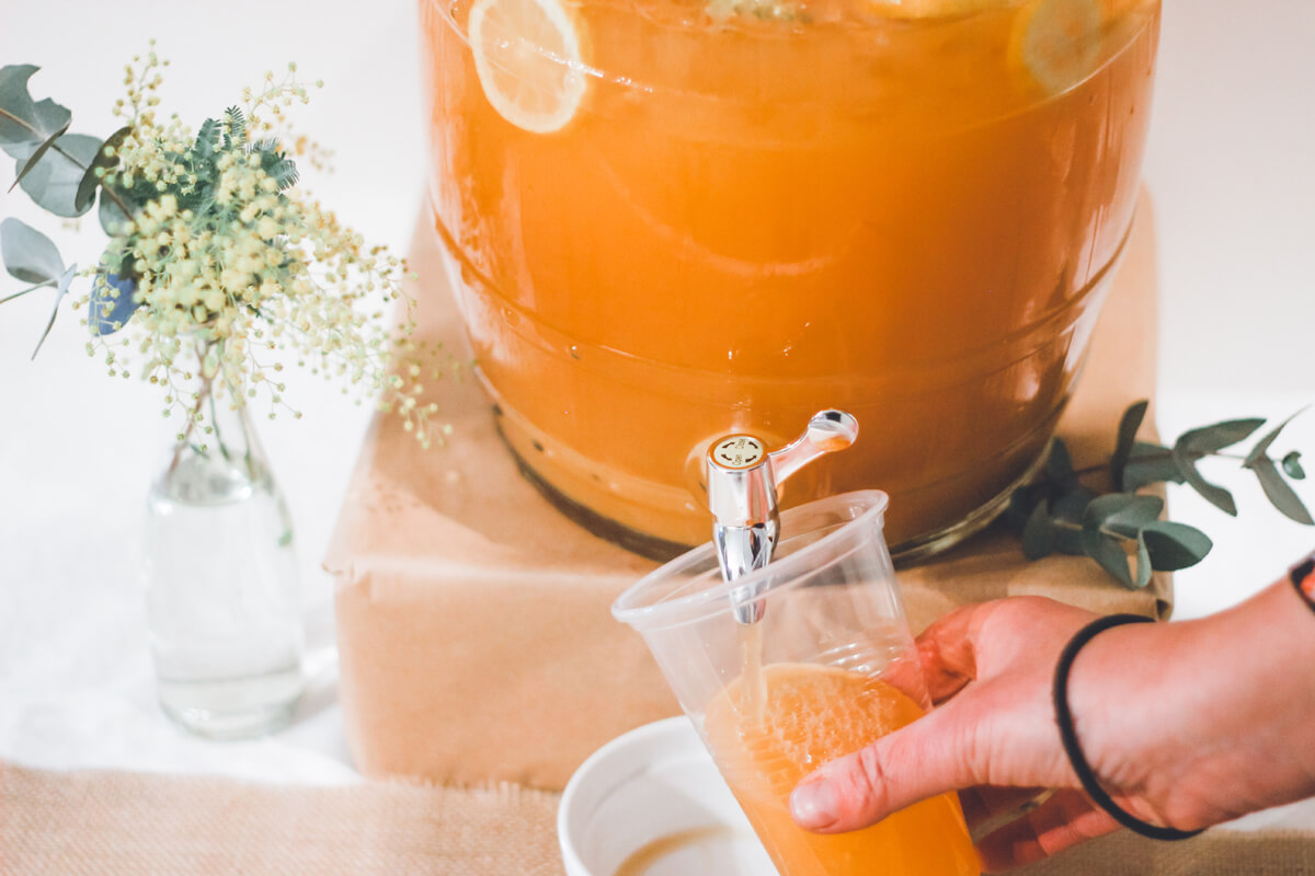 Orangensaft kann dank Vitamin C die Eisenaufnahme begünstigen